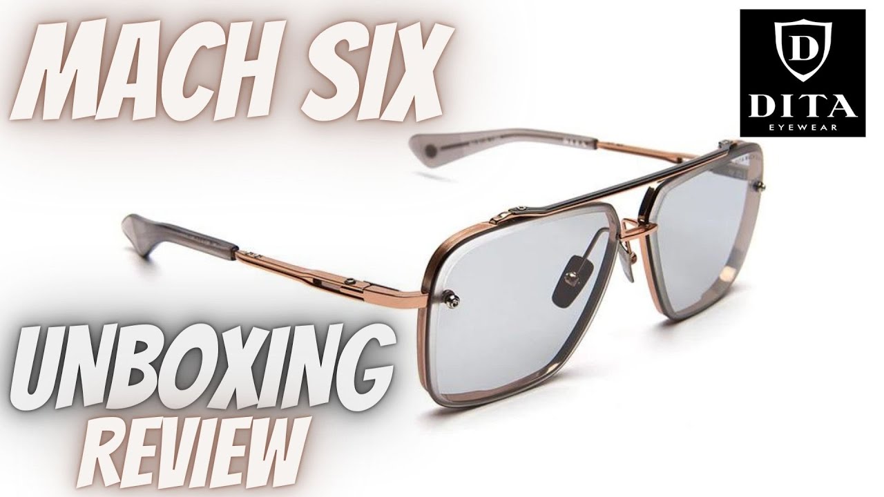New Dita MACH-ONE DRX2030E-59 Black/Silver Sunglasses Gradient Lens  59-17-127 | eBay